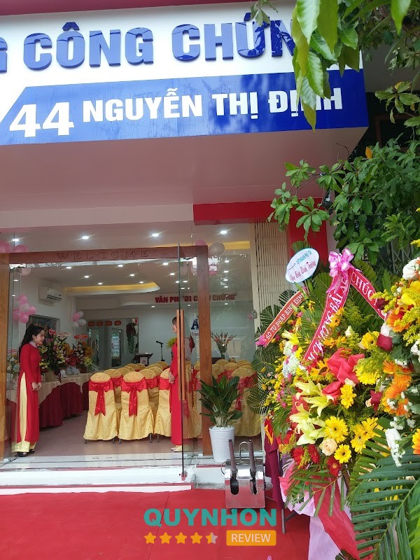 VPCC Trần Minh Thiện Công Chứng AB Quy Nhơn