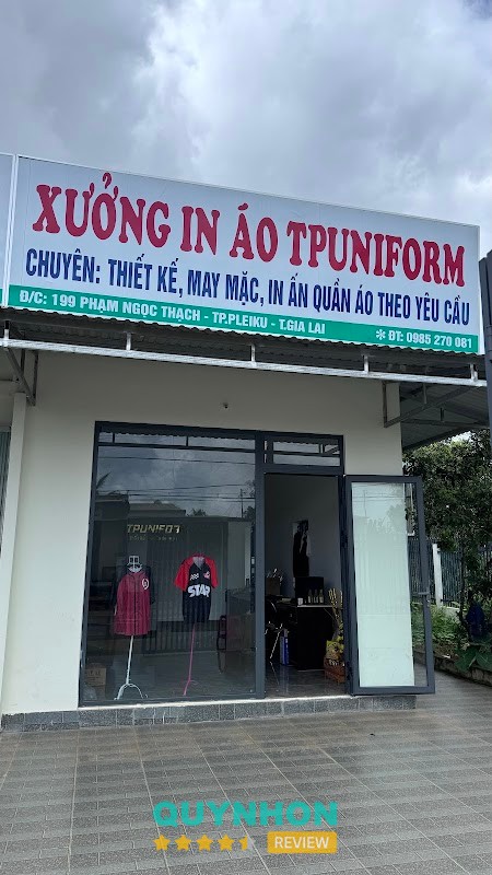 Xưởng May in đồng phục TPuniform Gia Lai