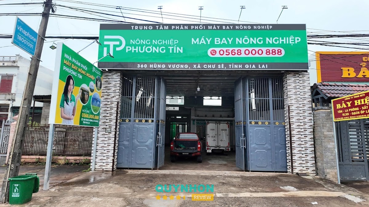 MÁY BAY NÔNG NGHIỆP PHƯƠNG TÍN - GIA LAI