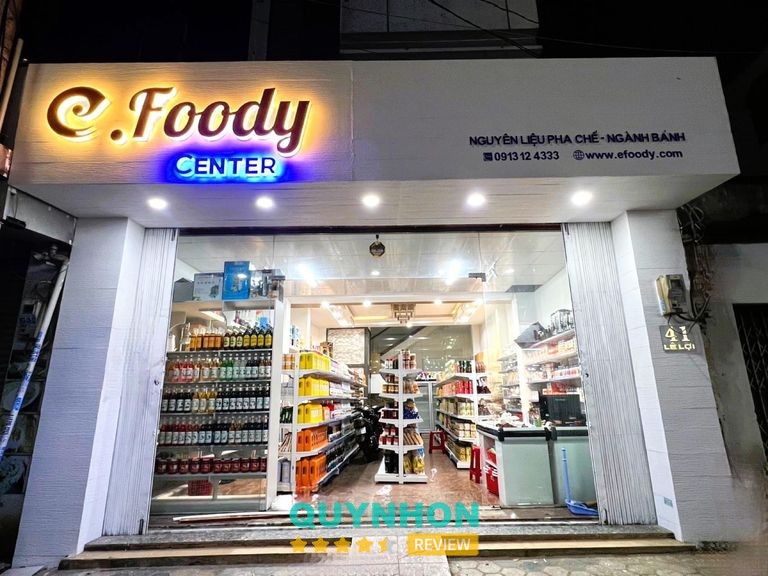 Nguyên liệu pha chế và ngành bánh E.Foody Center Pleiku