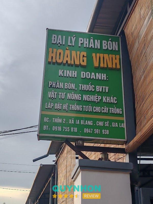 Đại Lý Phân Bón Hoang Vinh