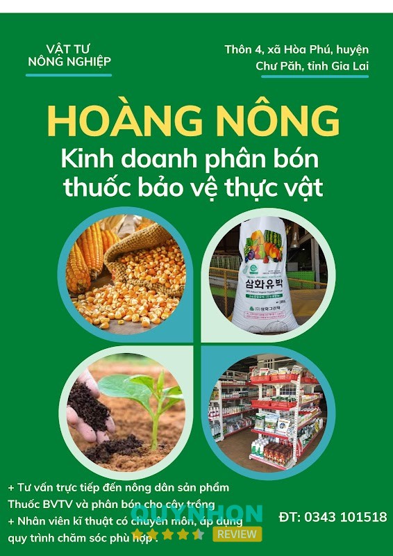 Phân bón - thuốc bảo vệ thực vật Hoàng Nông – hình ảnh 3