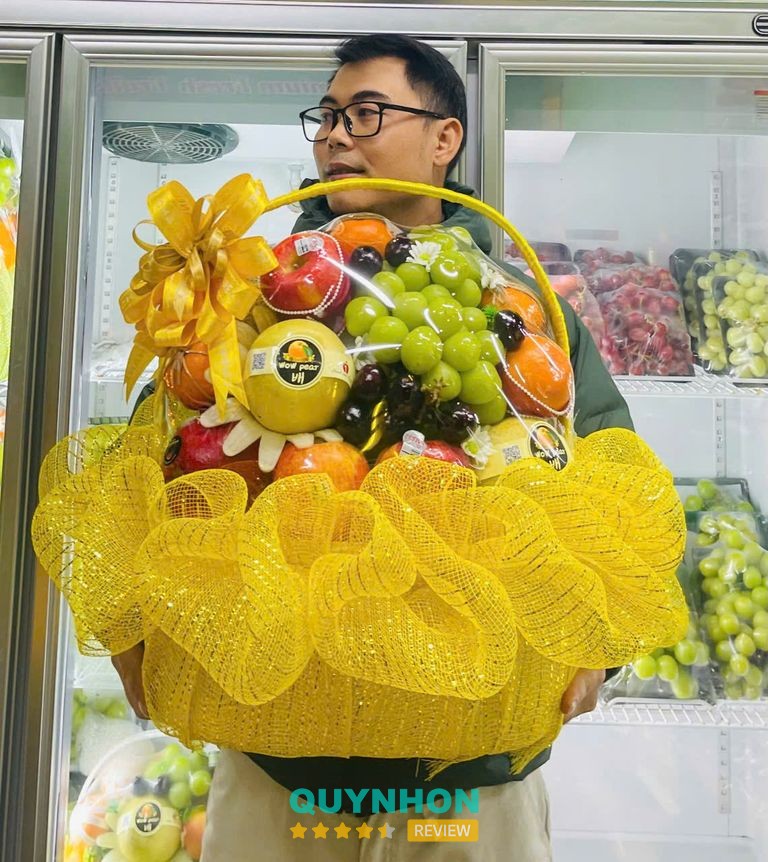 NGON Fruit - giỏ trái cây nhập khẩu Quy Nhơn tại Biên Cương