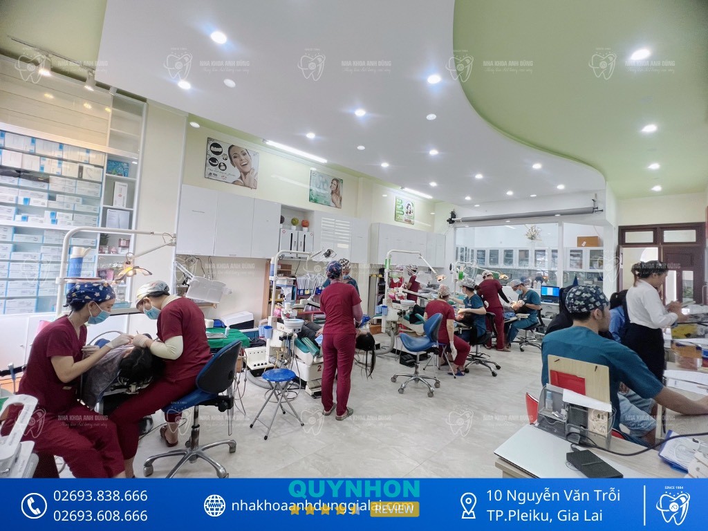 Nha Khoa Anh Dũng – 08 - 10 Nguyễn Văn Trỗi, Pleiku, Gia Lai 600000, Việt Nam