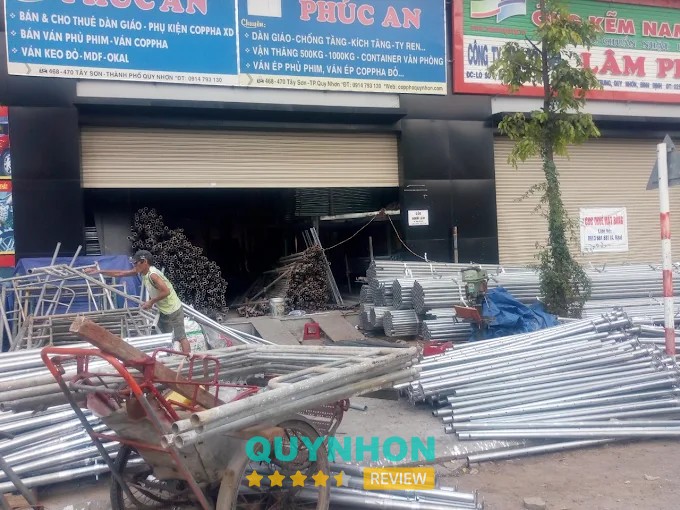Giàn Giáo Quy Nhơn, Ván Phủ Phim - Phúc An Company