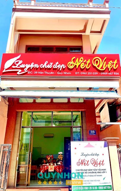 Trung Tâm Luyện Chữ Đẹp Nét Việt – 39 Hàn Thuyên, Quy Nhơn, Gia Lai 55114, Việt Nam