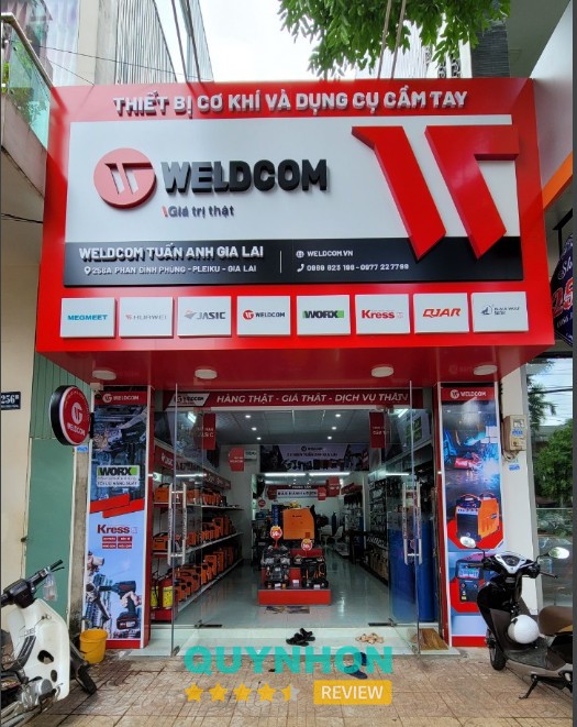 Máy và dụng cụ cơ khí tại Weldcom Tuấn Anh Gia Lai