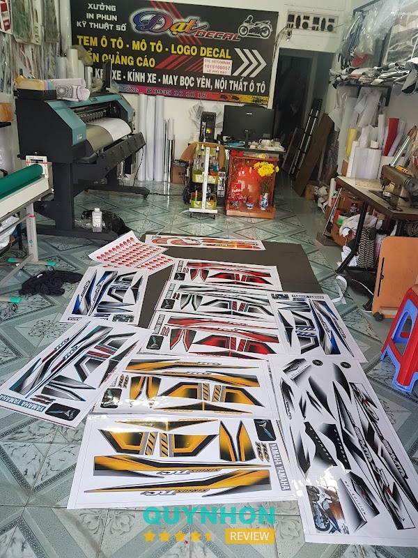 Decal xe Đạt gia lai Gia Lai