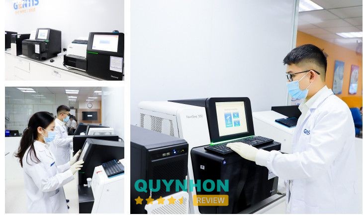 Không gian Trung Tâm Xét Nghiệm ADN Quốc Tế