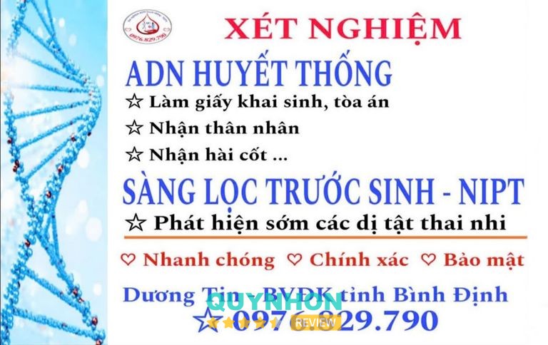 Xét nghiệm ADN NIPT Quy Nhơn