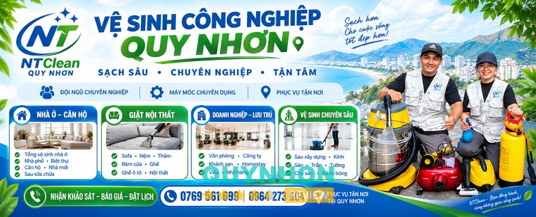 Vệ sinh công nghiệp Quy Nhơn - NTClean Quy Nhơn – hình ảnh 1