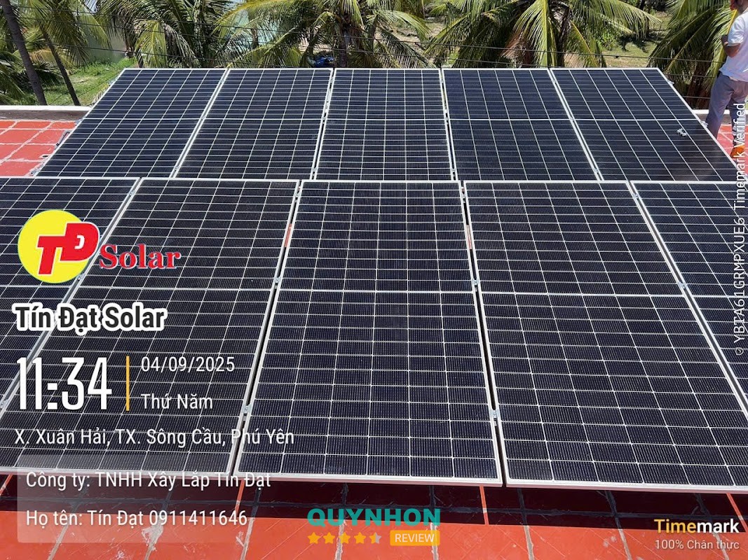 Năng lượng mặt trời, điện mặt trời Quy Nhơn, Bình Định - Tín Đạt Solar – hình ảnh 2