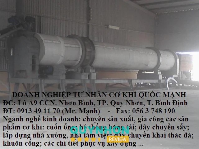 DOANH NGHIỆP TƯ NHÂN CƠ KHÍ QUỐC MẠNH