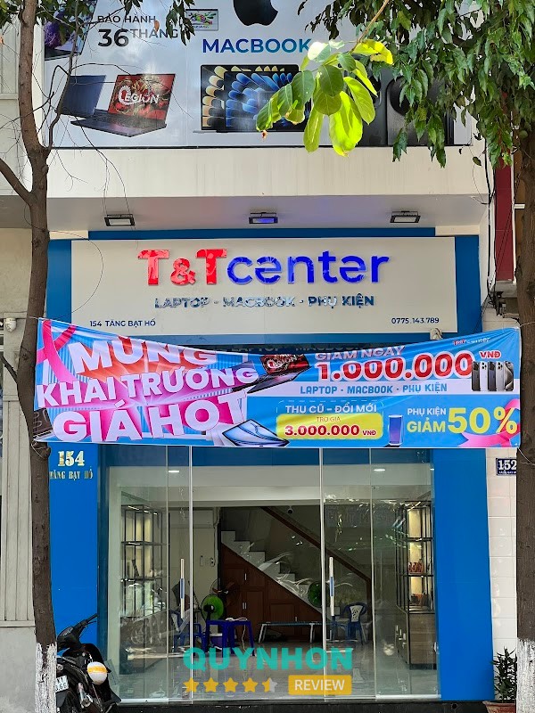 T&T Center - Laptop, Macbook, iPhone giá rẻ tại Quy Nhơn - góc trải nghiệm 2