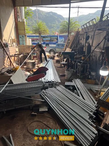 Xưởng gia công sắt Hoàng Phúc Gia tại Quy Nhơn Bắc