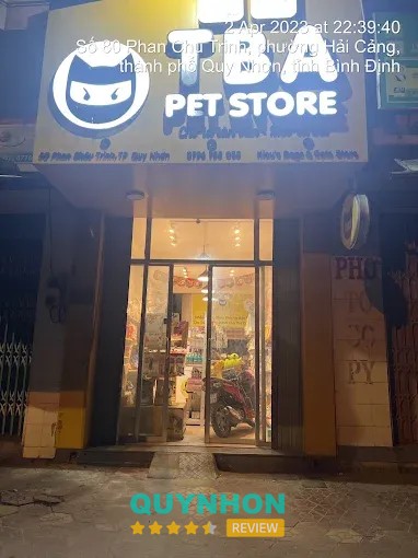 Dịch vụ thú cưng tại TBA Pet Shop