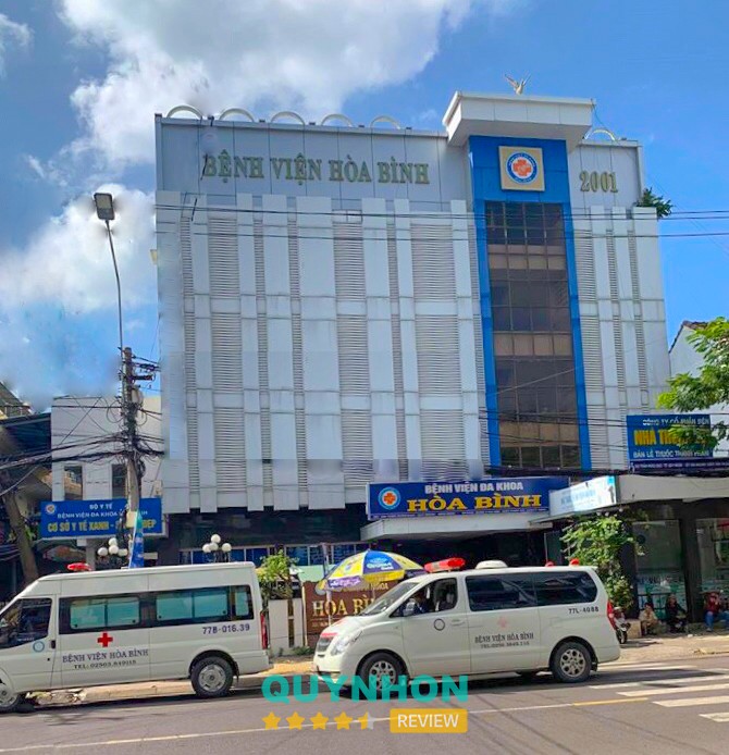Bệnh Viện Đa Khoa Hòa Bình – 355 Trần Hưng Đạo, p, Quy Nhơn, Gia Lai, Việt Nam
