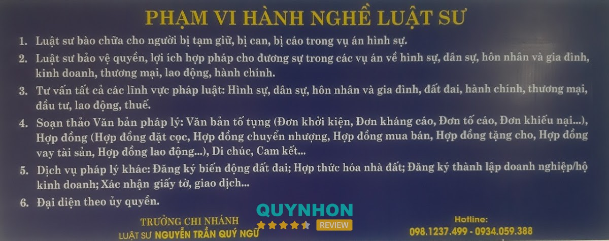 Công ty Luật TNHH Quý Ngữ Gia Lai