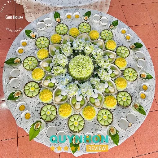 Gạo House mâm cúng đầy tháng thôi nôi Pleiku Gia Lai