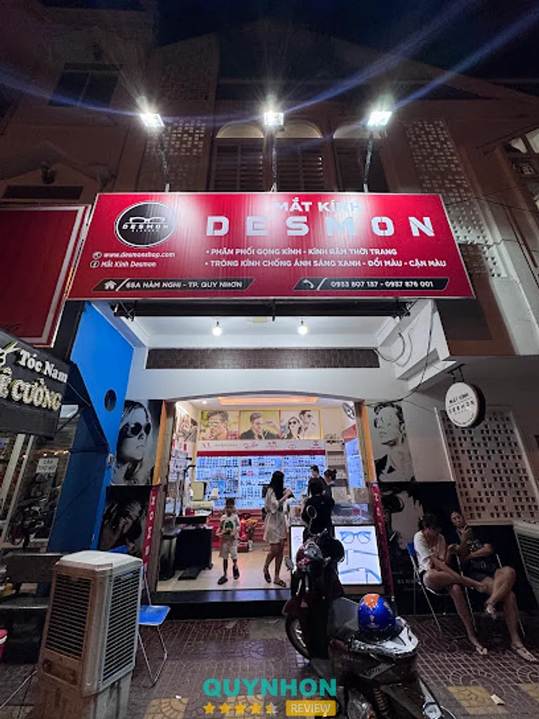 Mắt Kính Desmon: 65A Hàm Nghi, P. Quy Nhơn