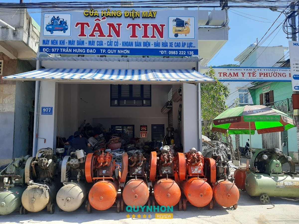 Máy bơm hơi, máy nén khí Tấn Tin Quy Nhơn