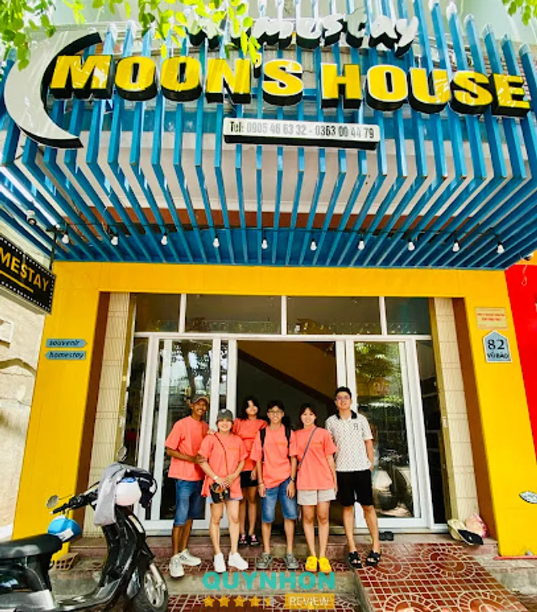 Moon’s House Homestay: 82 Vũ Bảo, P. Quy Nhơn Nam