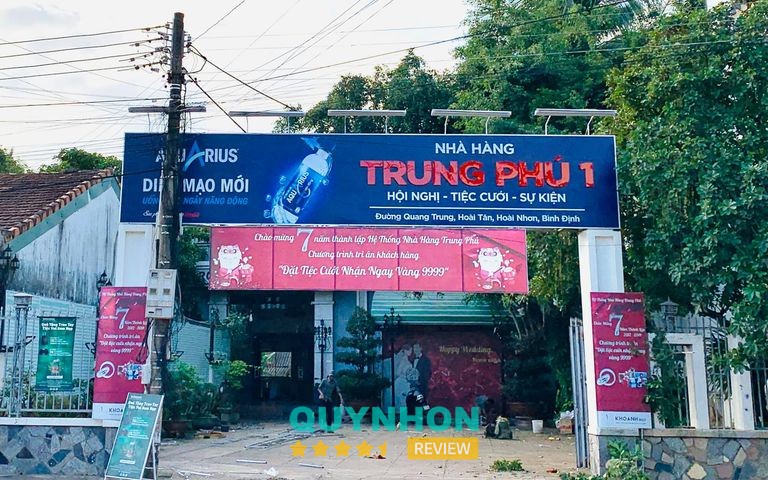 Nhà hàng Trung Phú tại Bồng Sơn
