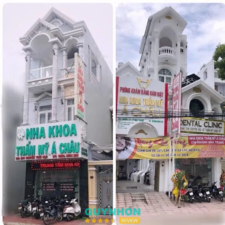Nha khoa thẩm mỹ Á Châu: 264 Nguyễn Thái Học, P. Quy Nhơn Nam