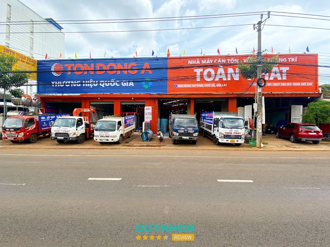 Vật Liệu Xây Dựng - Tôn sắt thép Toàn Phát Gia Lai