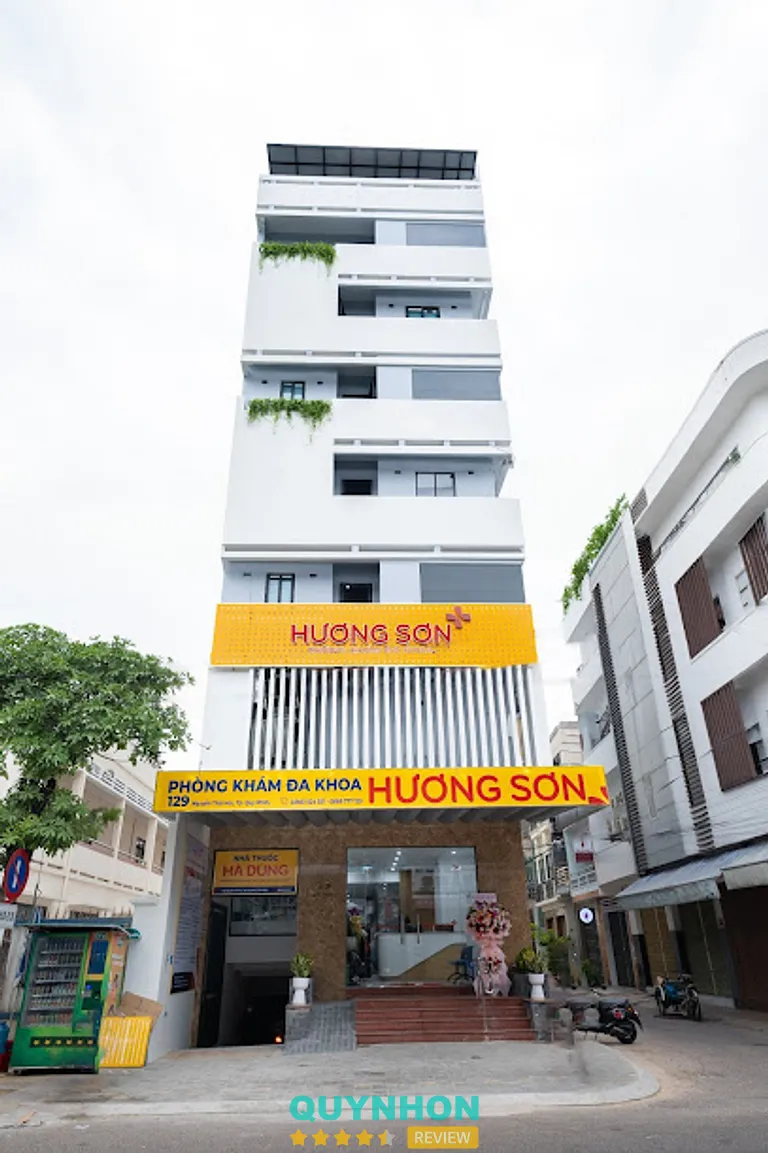 Phòng khám đa khoa Hương Sơn: 129 Nguyễn Thái Học, P. Quy Nhơn Nam