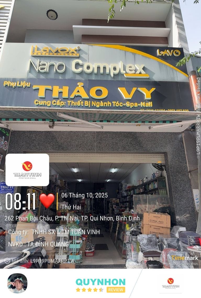 Cửa Hàng Thảo Vy Chuyên Về Tóc Quy Nhơn