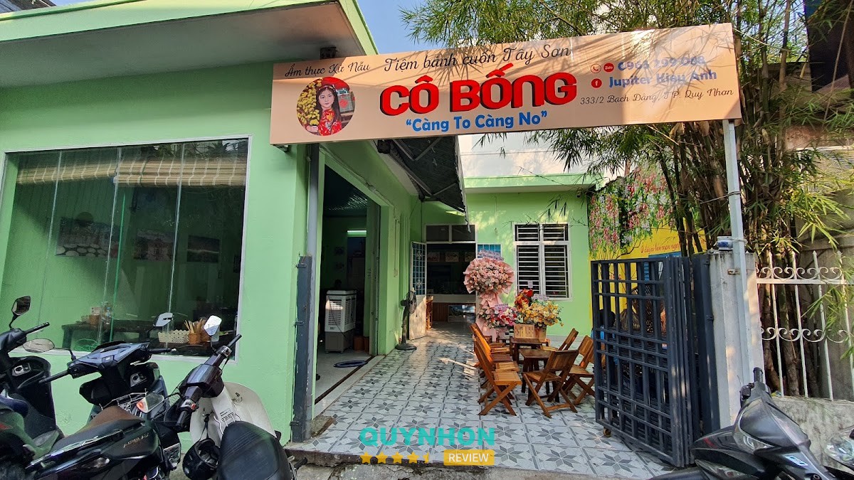 Tiệm Bánh Cuốn Cô Bống - 333/2 Bạch Đằng, Quy Nhơn