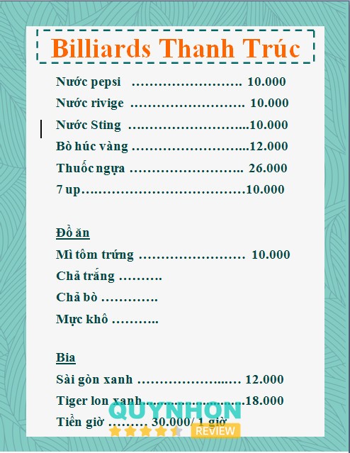 BIDA TORO – hình ảnh 3