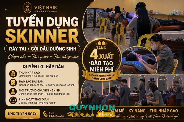 Barber Shop Việt Hair ở Bồng Sơn