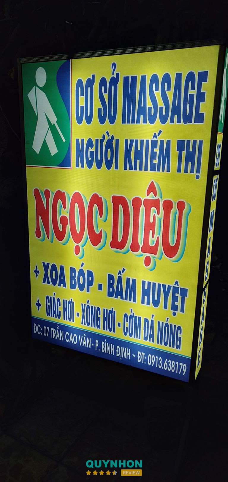 Massage người khiếm thị Ngọc Diệu An Nhơn