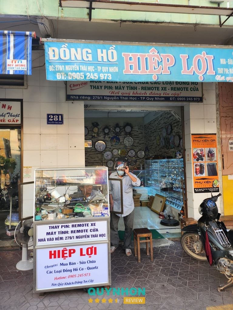 Tiệm Sửa Đồng Hồ Hiệp Lợi Quy Nhơn Gia Lai