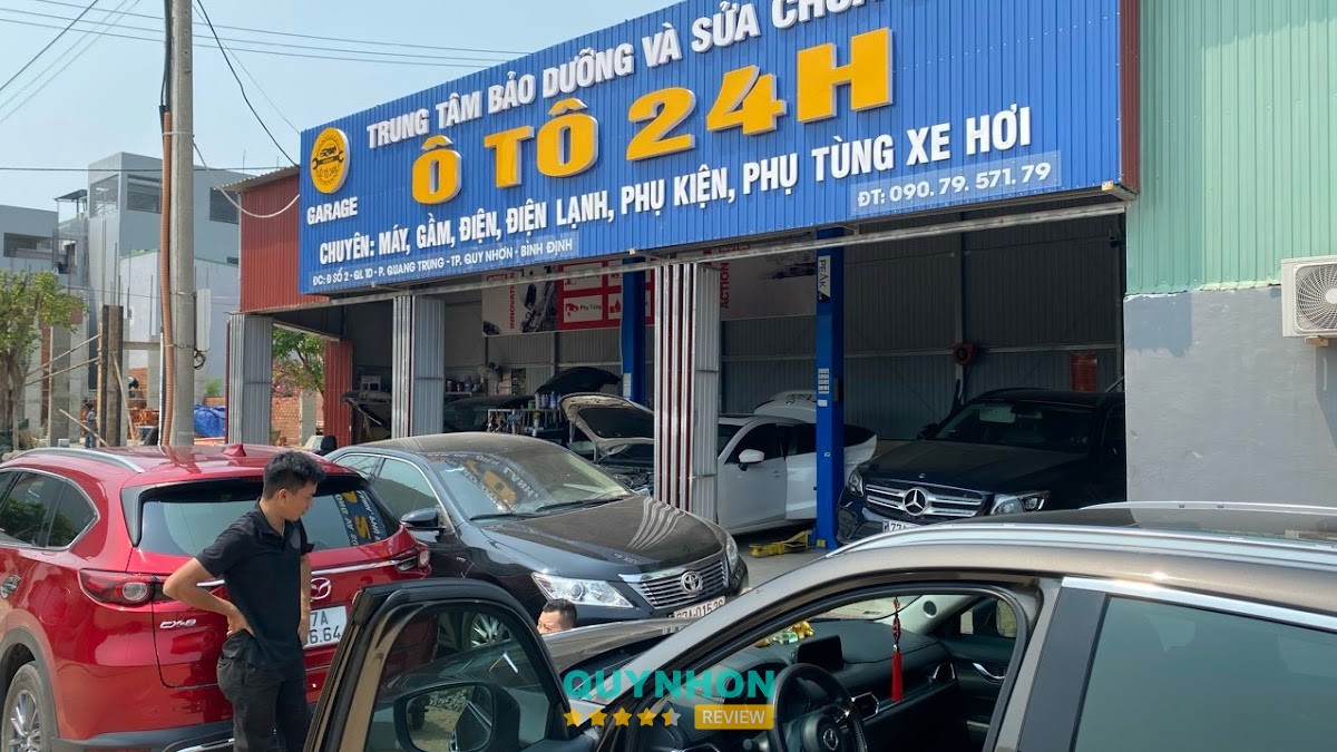 Garage Ô Tô 24H Quy Nhơn Nam Gia Lai Quy Nhơn