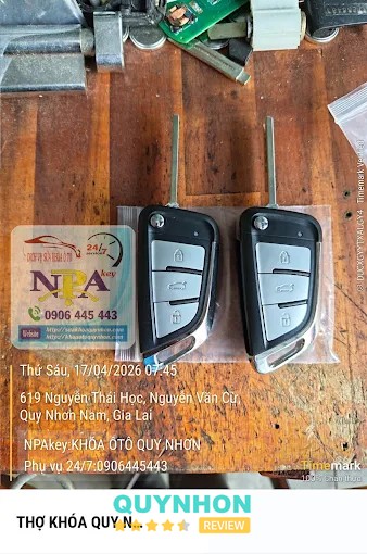 Sửa Khoá Quy Nhơn - Khoá Ô tô Quy nhơn