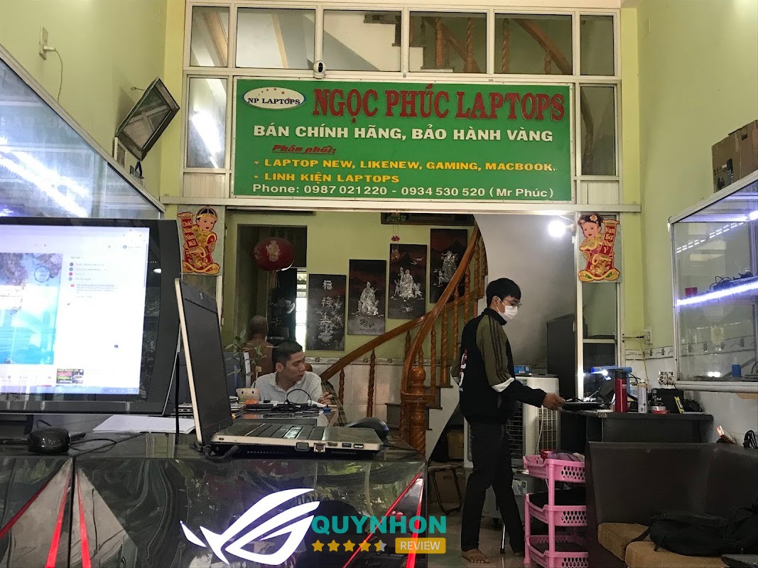 TRUNG TÂM LAPTOP QUY NHƠN - NGỌC PHÚC LAPTOPS