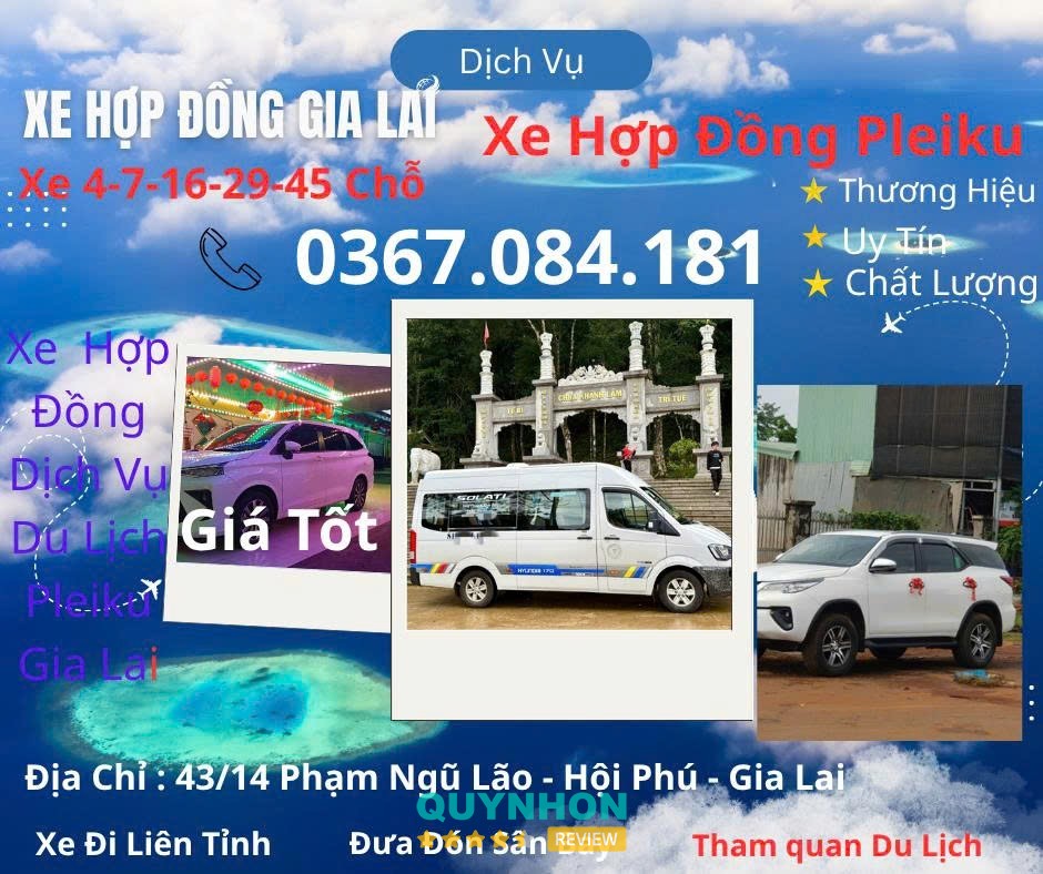 Xe Hợp Đồng Gia Lai Gia Lai