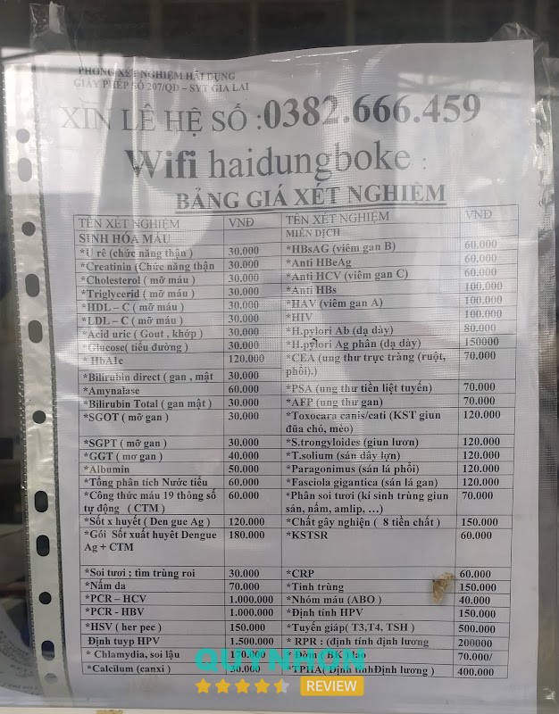 Phòng Xét Nghiệm Hải Dụng – hình ảnh 3