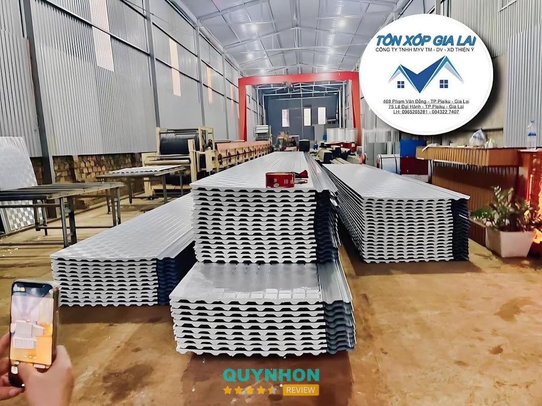 Nhà máy tôn xốp – hình ảnh 1
