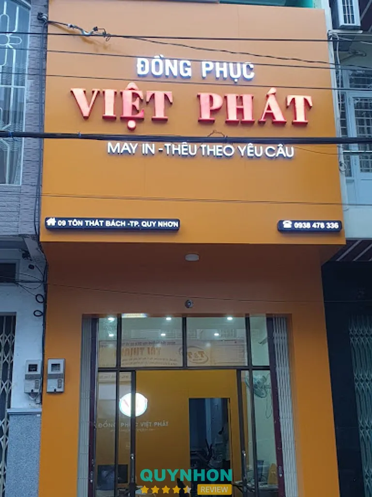 Đồng Phục Việt Phát: 09 Tôn Thât Bách, P. Quy Nhơn Nam